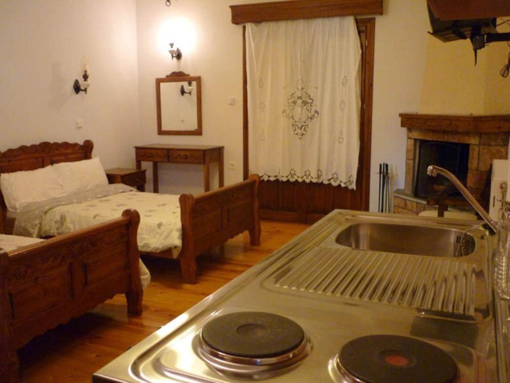Aparthotel Archontiko Christodoulou Vronterón Zimmer foto